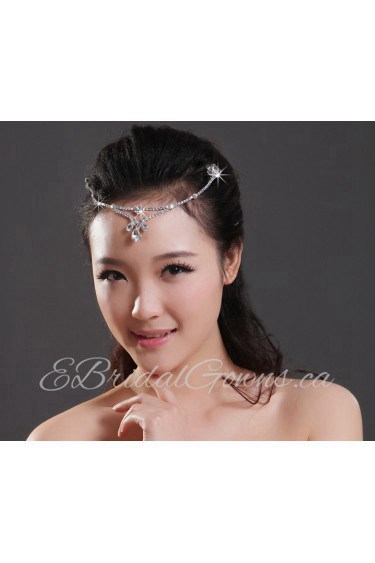 Alloy Wedding Headpiece With Rhinestone