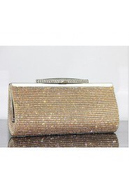 Women Other Leather Type Minaudiere Clutch / Evening Bag Gold / Silver / Black