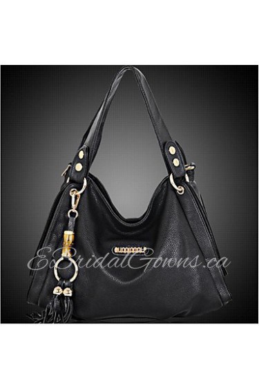 Women Cowhide Shopper Tote Multi color