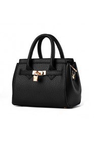 Women's Fashion Casual PU Leather Messenger Shoulder Bag/Handbag Tote