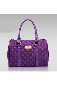 Women PU / Nylon Barrel Shoulder Bag / Tote / Satchel / Clutch Purple / Blue / Red / Black