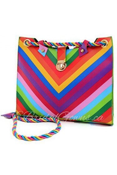 Women PU Sling Bag Shoulder Bag Multi color