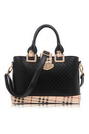 Women Cowhide Doctor Tote Multi color