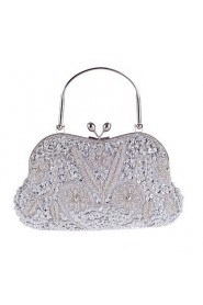 Women's Handmade High grade Retro Beaded Flower Party/Evening Bag