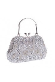 Women's Handmade High grade Retro Beaded Flower Party/Evening Bag