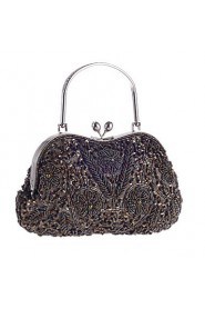 Women's Handmade High grade Retro Beaded Flower Party/Evening Bag