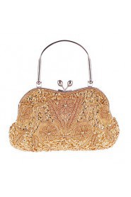 Women's Handmade High grade Retro Beaded Flower Party/Evening Bag