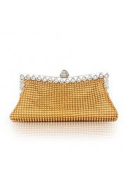 Handbags/ Clutches Satin With Austria Rhinestones/ Aluminiumsheet More Colors Available