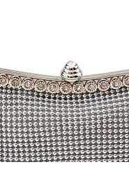 Handbags/ Clutches Satin With Austria Rhinestones/ Aluminiumsheet More Colors Available