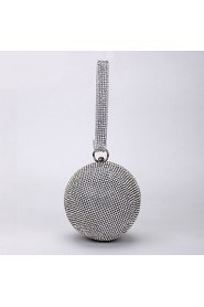 Women's Diamond studded Spherical Evening Bag