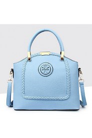 Women Casual PU Tote White / Blue / Gray / Black