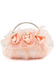 Silk Wedding / Special Occasion Clutches / Evening Handbags with flowers (More Colors)