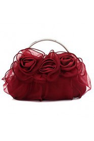 Silk Wedding / Special Occasion Clutches / Evening Handbags with flowers (More Colors)