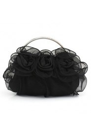 Silk Wedding / Special Occasion Clutches / Evening Handbags with flowers (More Colors)