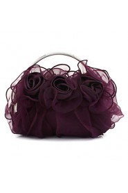 Silk Wedding / Special Occasion Clutches / Evening Handbags with flowers (More Colors)