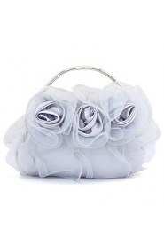 Silk Wedding / Special Occasion Clutches / Evening Handbags with flowers (More Colors)