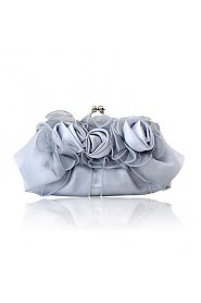 Handbags/ Clutches In Gorgeous Satin/ Tulle Shell More Colors Available