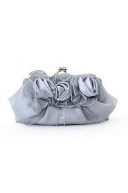 Handbags/ Clutches In Gorgeous Satin/ Tulle Shell More Colors Available