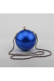 Women's Handmade Acrylic Ball Evening Bag