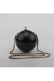 Women's Handmade Acrylic Ball Evening Bag