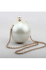 Women's Handmade Acrylic Ball Evening Bag