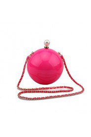 Women's Handmade Acrylic Ball Evening Bag