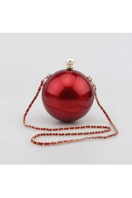 Women's Handmade Acrylic Ball Evening Bag