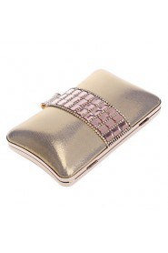 Women Elegant High grade Glass Diamonds Evening Bag