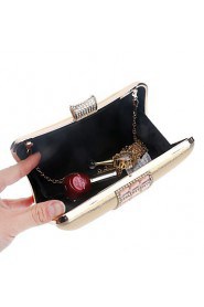 Women Elegant High grade Glass Diamonds Evening Bag