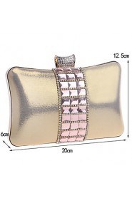 Women Elegant High grade Glass Diamonds Evening Bag