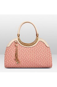 Women PU Hobo Shoulder Bag / Tote / Clutch White / Pink / Blue / Brown