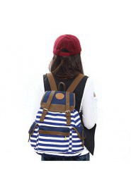 Women Canvas Baguette Backpack Pink / Blue / Red / Black