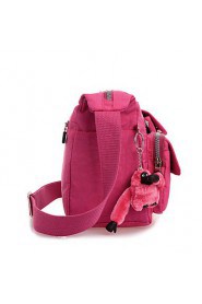 Women's Waterproof Nylon Zipper Pockets Durable Shoulder Bag