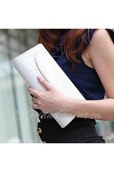 Fashion Crocodile Pattern Simple Clutch