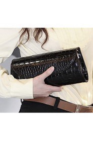 Fashion Crocodile Pattern Simple Clutch