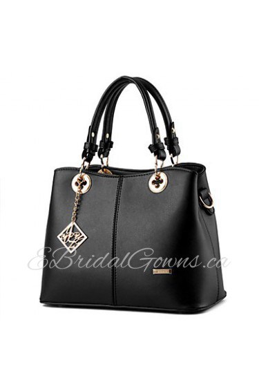 Women's Fashion Casual PU Leather Messenger Shoulder Bag/Totes