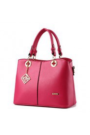 Women's Fashion Casual PU Leather Messenger Shoulder Bag/Totes