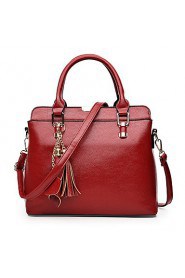 Women PU Doctor Shoulder Bag / Tote / Satchel White / Blue / Gold / Red / Black / Burgundy