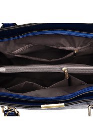 Women PU Doctor Shoulder Bag / Tote / Satchel White / Blue / Gold / Red / Black / Burgundy