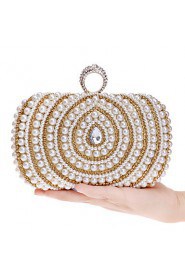 Women's Handmade High grade Pearl Diamonds Party/Evening Bag