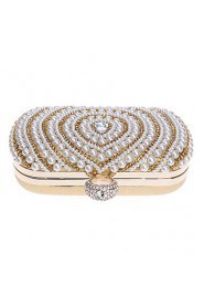 Women's Handmade High grade Pearl Diamonds Party/Evening Bag