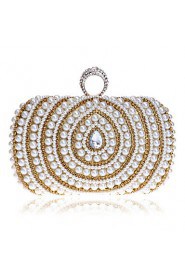 Women's Handmade High grade Pearl Diamonds Party/Evening Bag