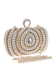 Women's Handmade High grade Pearl Diamonds Party/Evening Bag