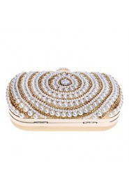 Women's Handmade High grade Pearl Diamonds Party/Evening Bag