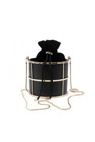 Women's A cylinder With Drawstring Evening Bag