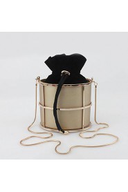 Women's A cylinder With Drawstring Evening Bag