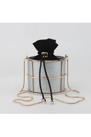 Women's A cylinder With Drawstring Evening Bag