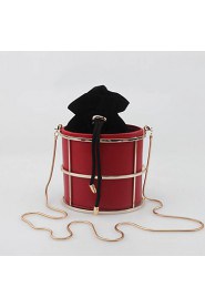 Women's A cylinder With Drawstring Evening Bag