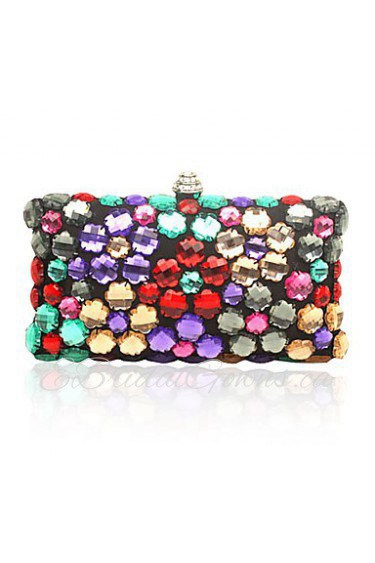 Shinny Colorful Crystal Evening Bag