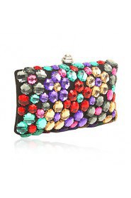 Shinny Colorful Crystal Evening Bag